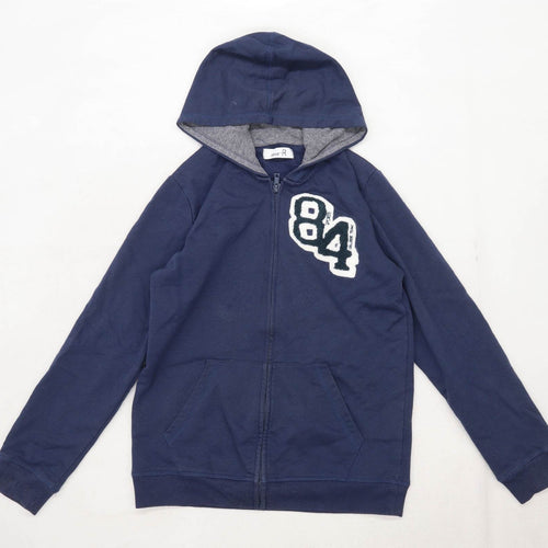 ABCD Boys Graphic Blue Hoodie Age 14-15 Years