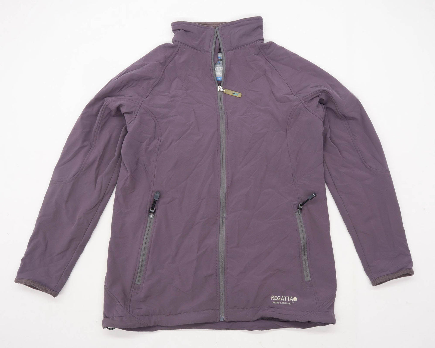 Regatta Womens Size 16 Grey Lightweight Soft Shell Jacket