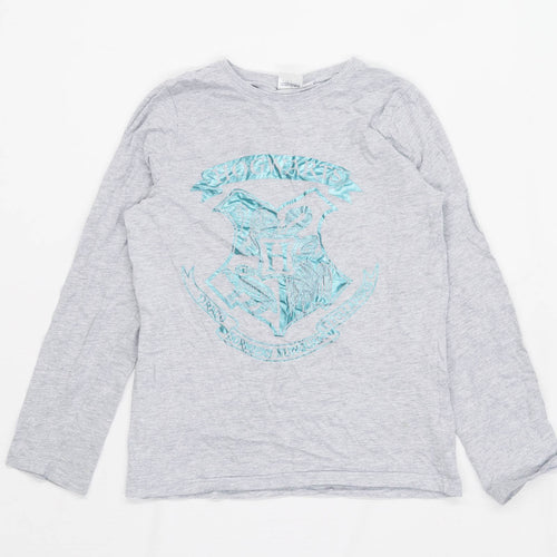 Tesco Boys Graphic Grey Harry Potter T-Shirt Age 11-12 Years