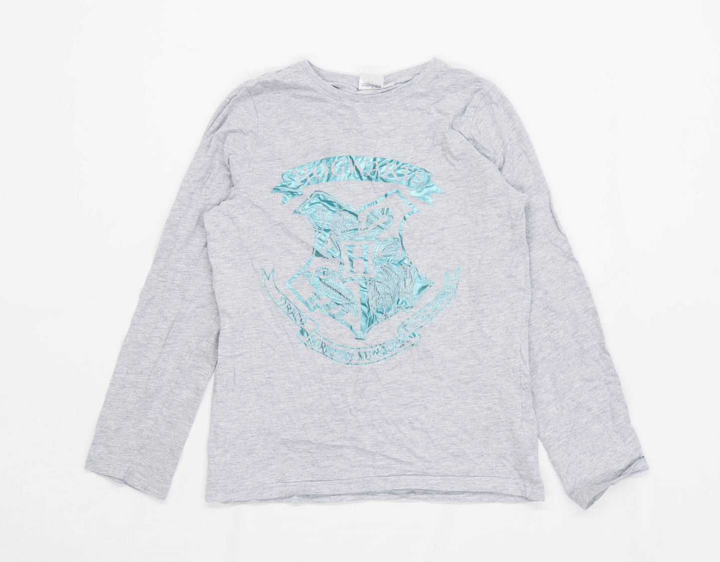 Tesco Boys Graphic Grey Harry Potter T-Shirt Age 11-12 Years