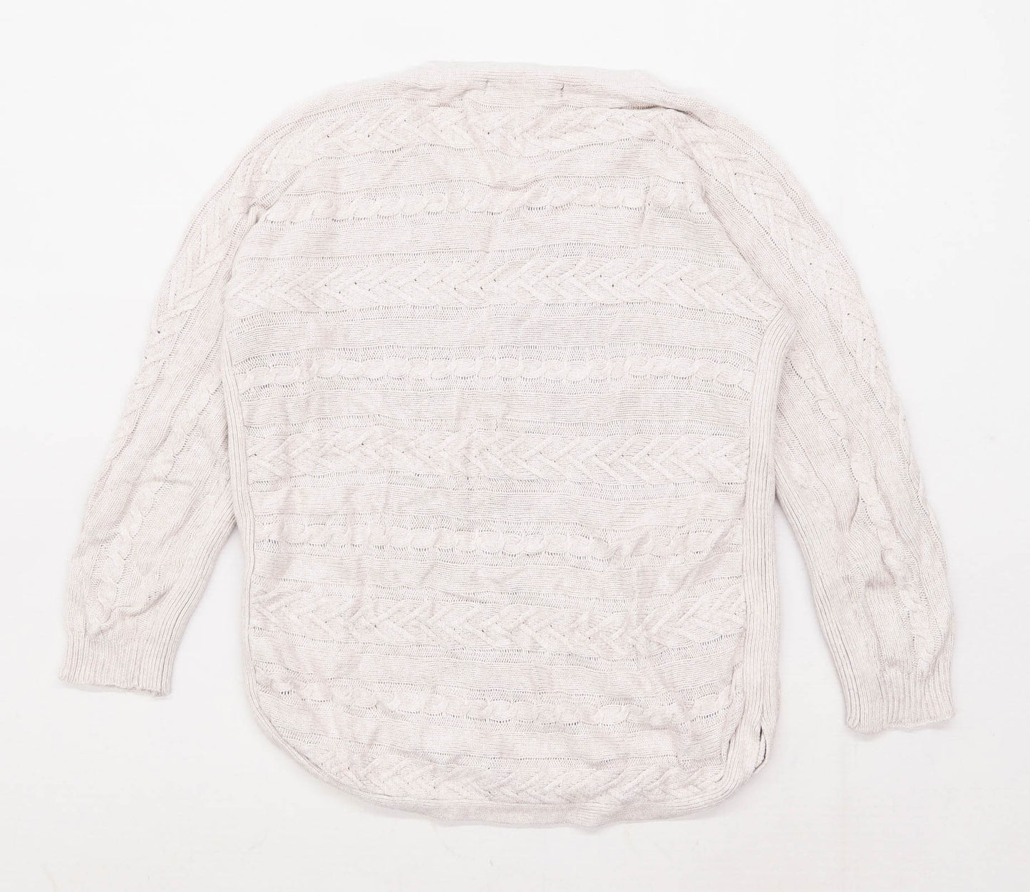 Principles Womens Size 8 Grey Jumper (Regular)