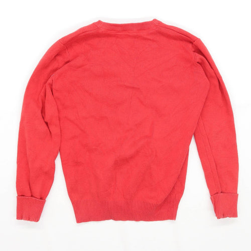 Nutmeg Girls Red School Cardigan Age 9-10 Years