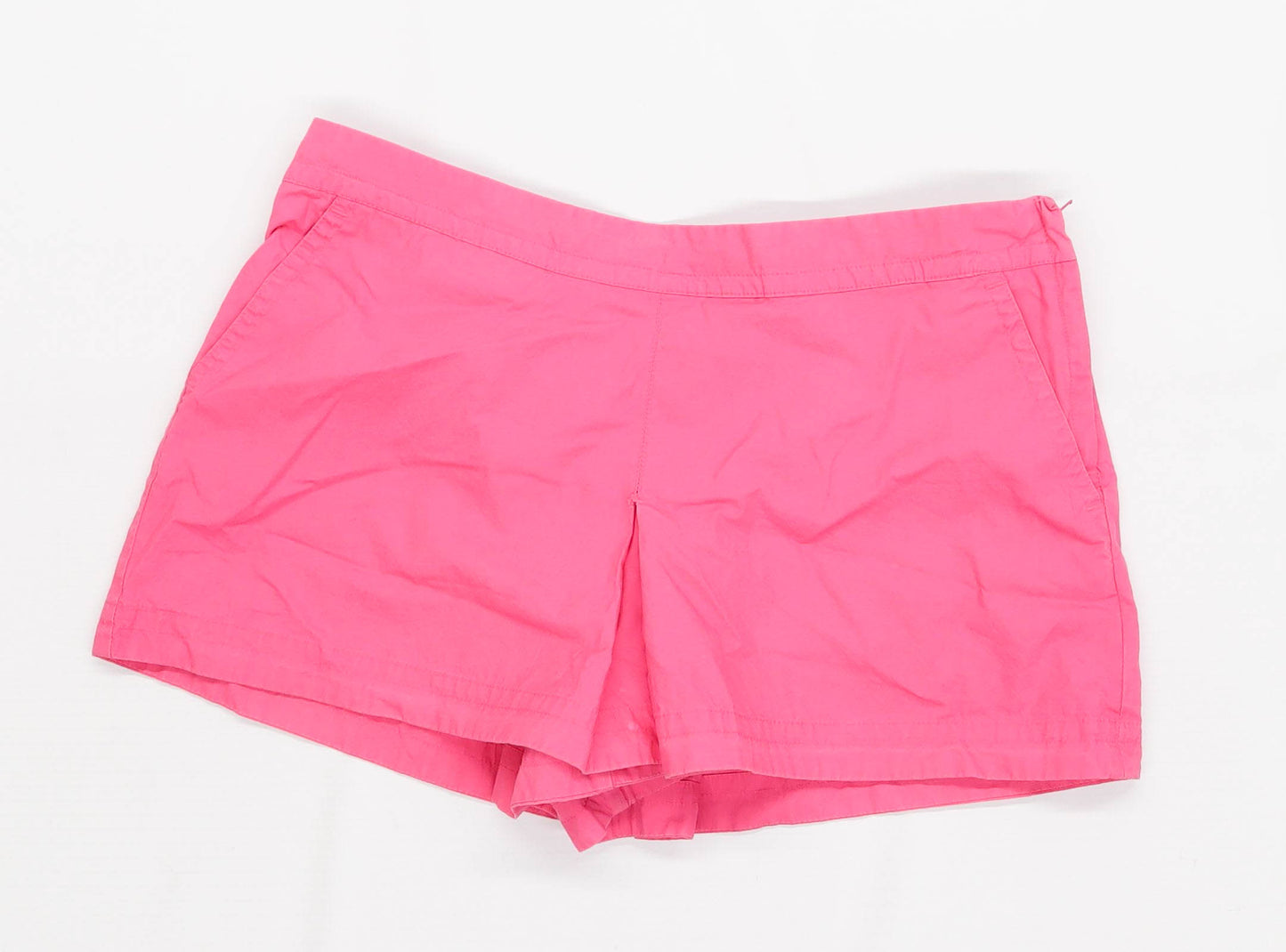 Womens Miss Selfridge Pink Cotton Shorts Size 8/L2