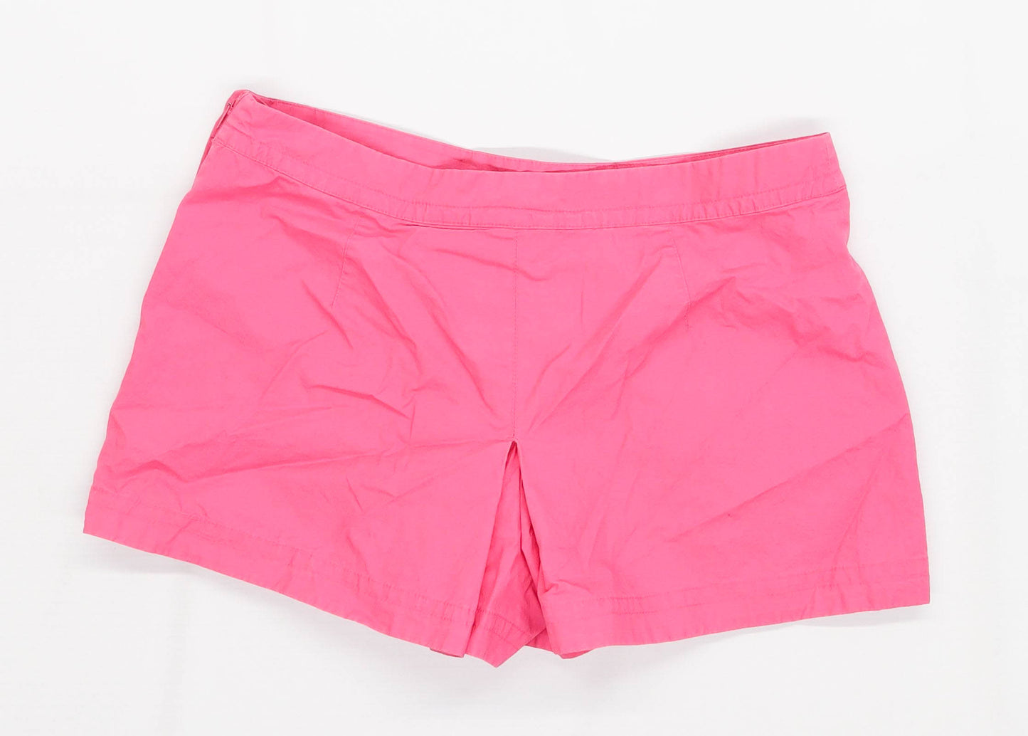 Womens Miss Selfridge Pink Cotton Shorts Size 8/L2