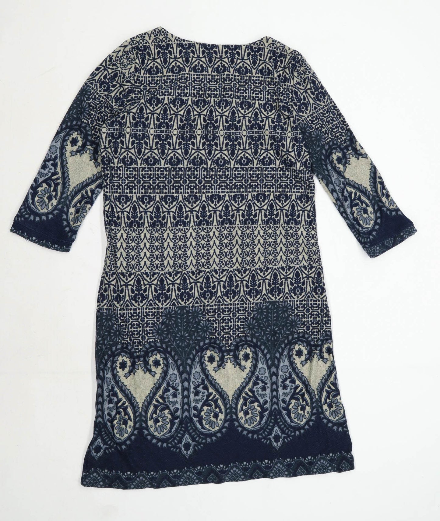 Epilogue Womens Size 12 Paisley Blue Dress (Regular)