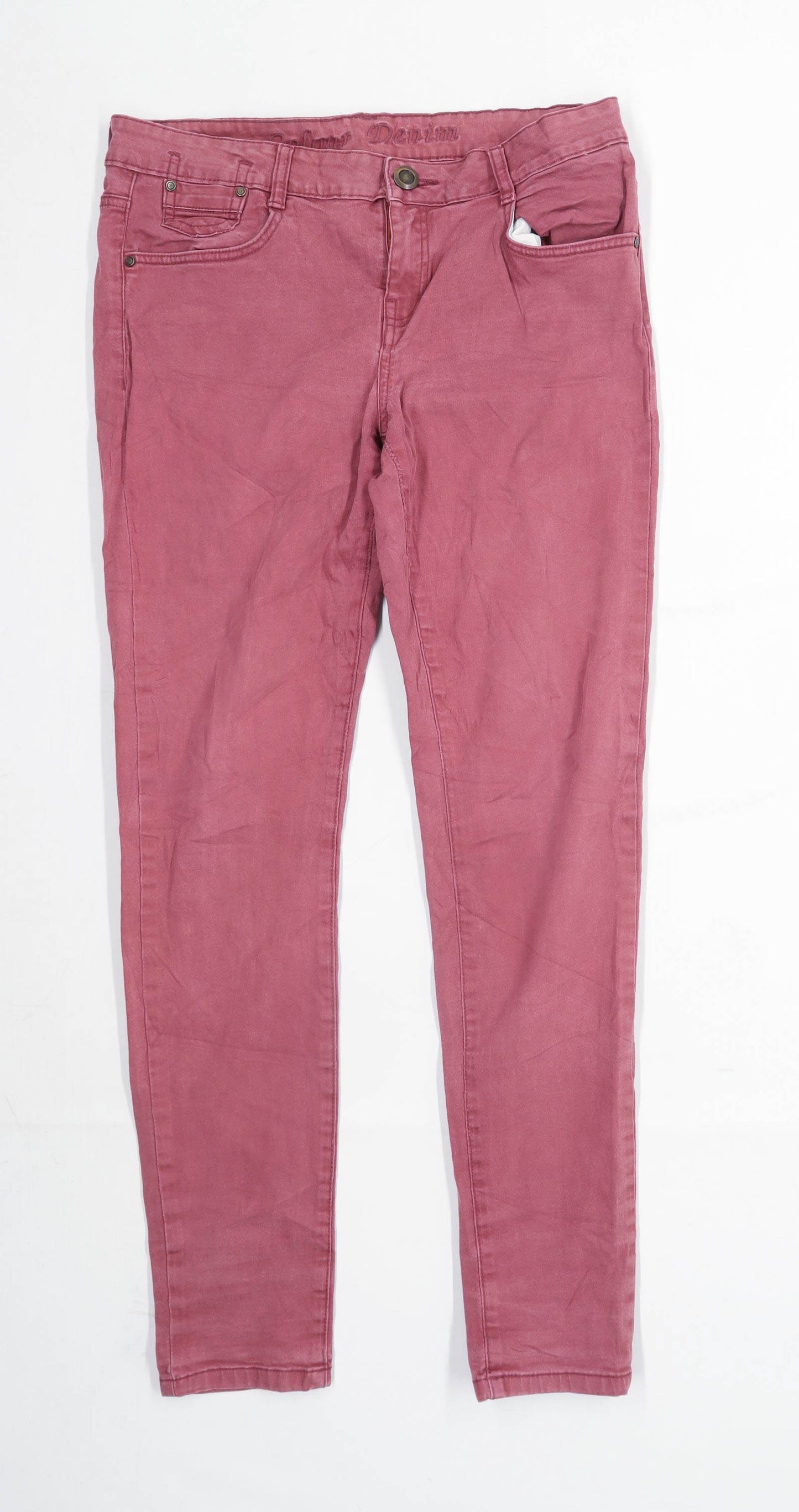 Womens Falmer Pink Chino Chinos Size 14/L28