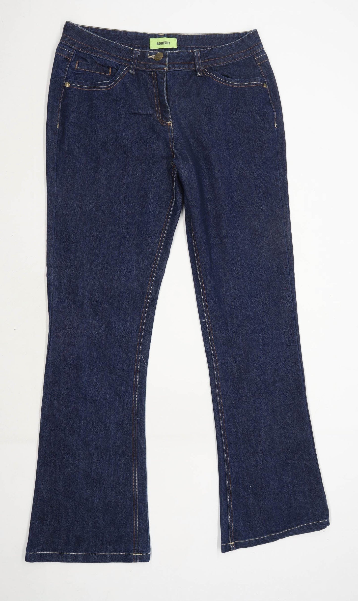 Womens George Blue Denim Jeans Size 14/L33