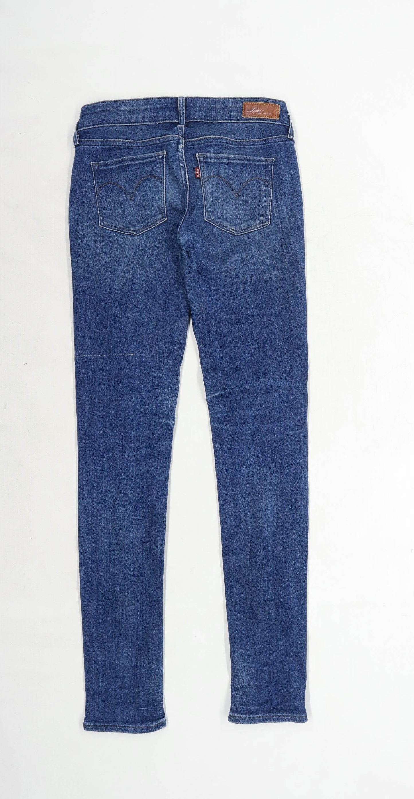 Womens Levis Blue Denim Jeans Size W24/L32