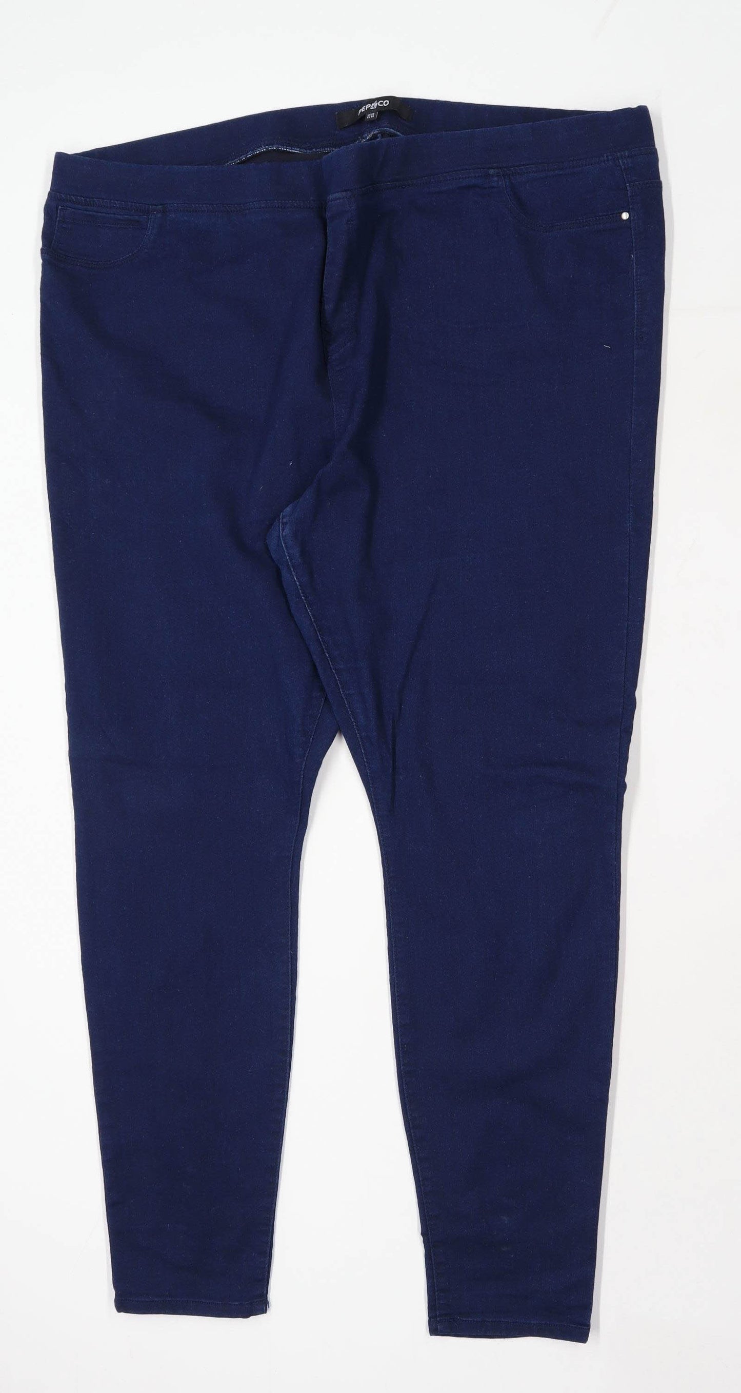 Womens Pep & Co Blue Denim Jeggings Size 22/L29