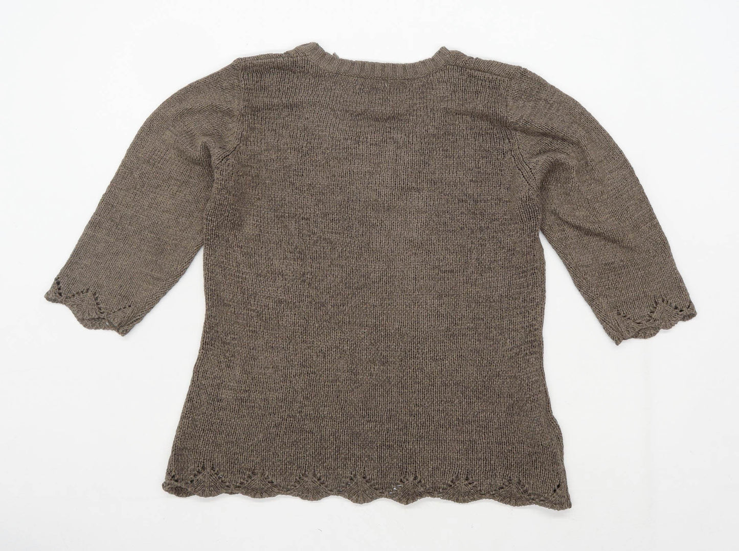 Papaya Womens Size 14 Sweetheart Grey Jumper (Regular)