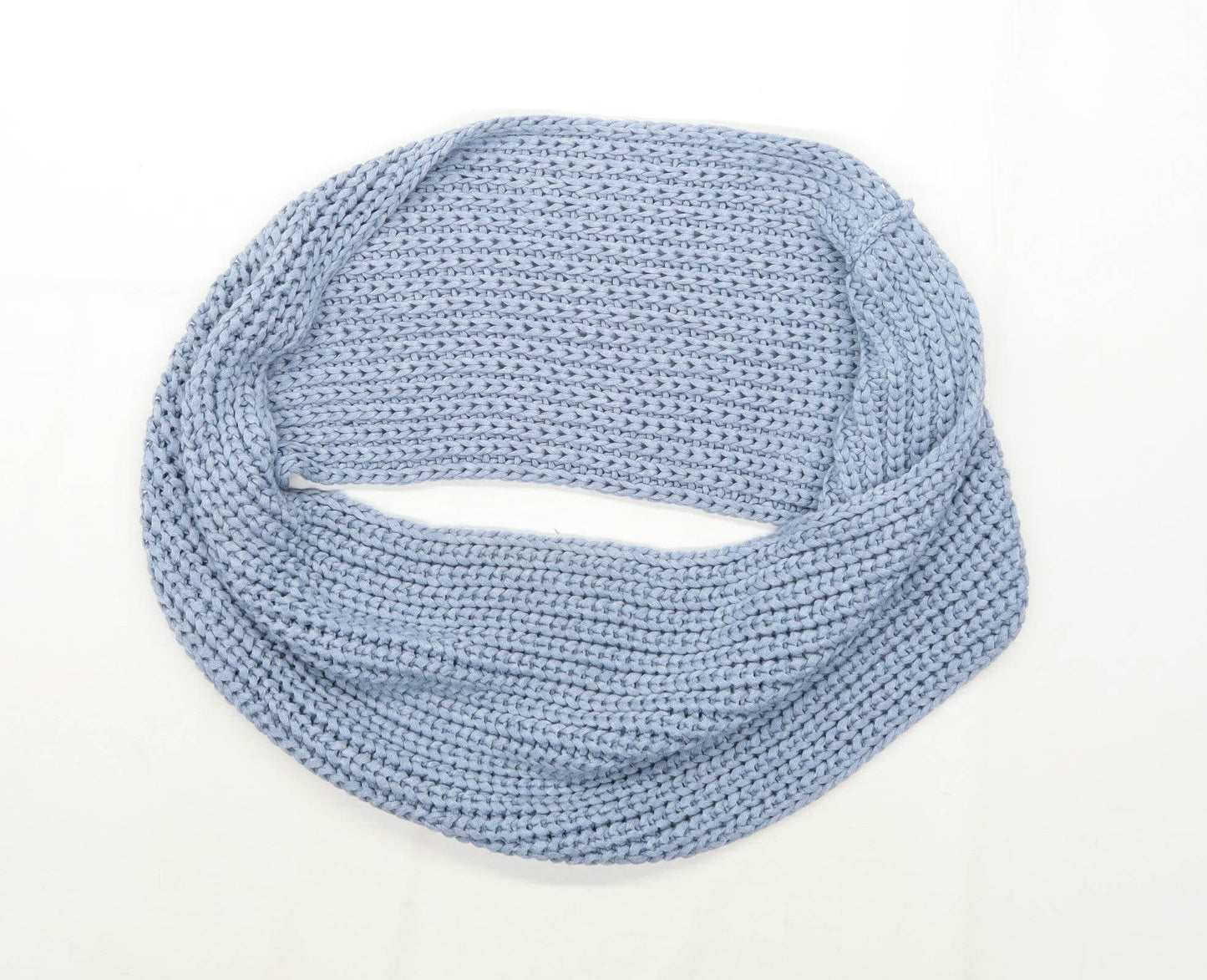 Accessorize Blue Womens Chunky Knit Snood