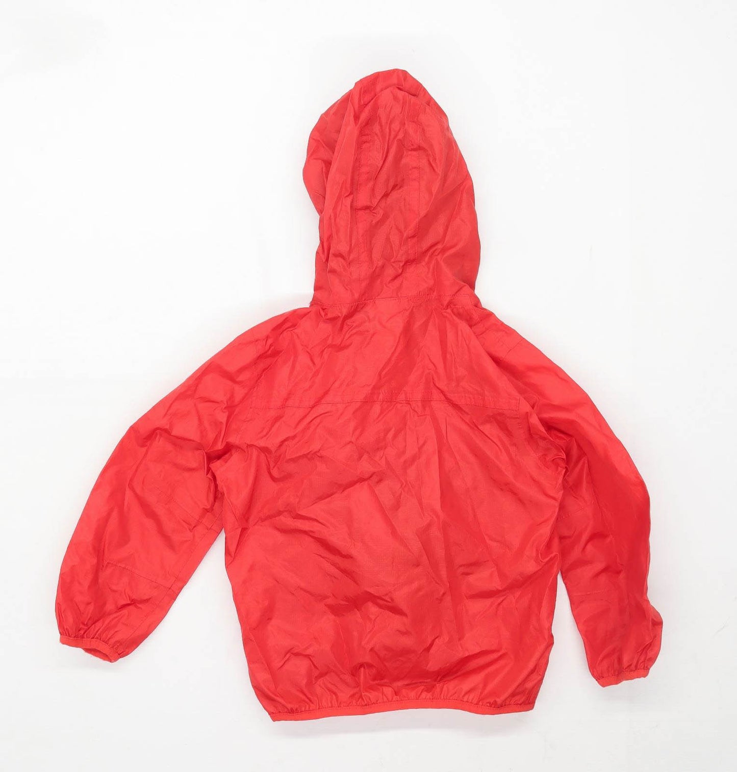 Next Boys Red Poncho Jacket Age 5 Years