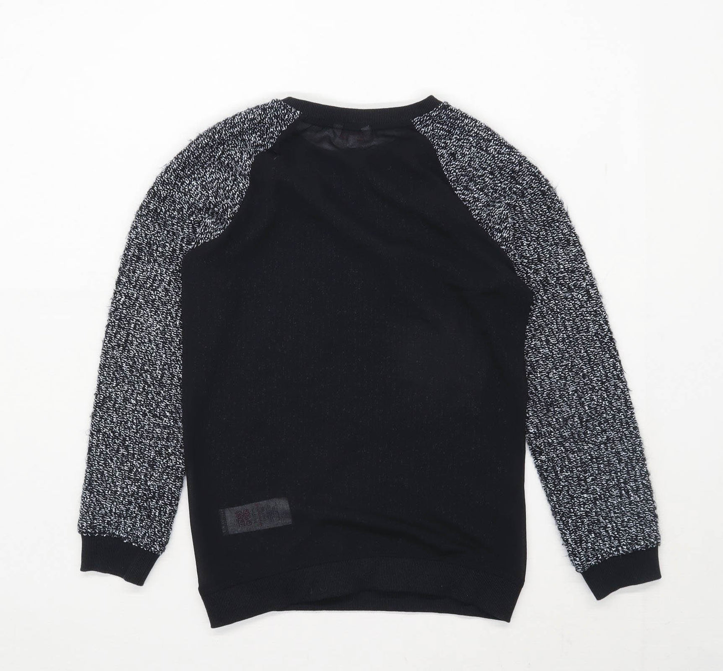 Evie Girls Textured Grey Jumper Age 11-12 Years