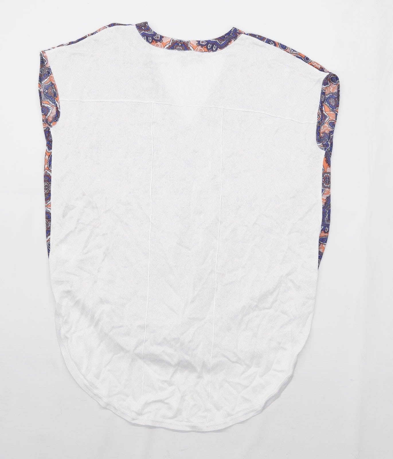 Next Womens Size 10 Paisley Multi-Coloured Top (Regular)