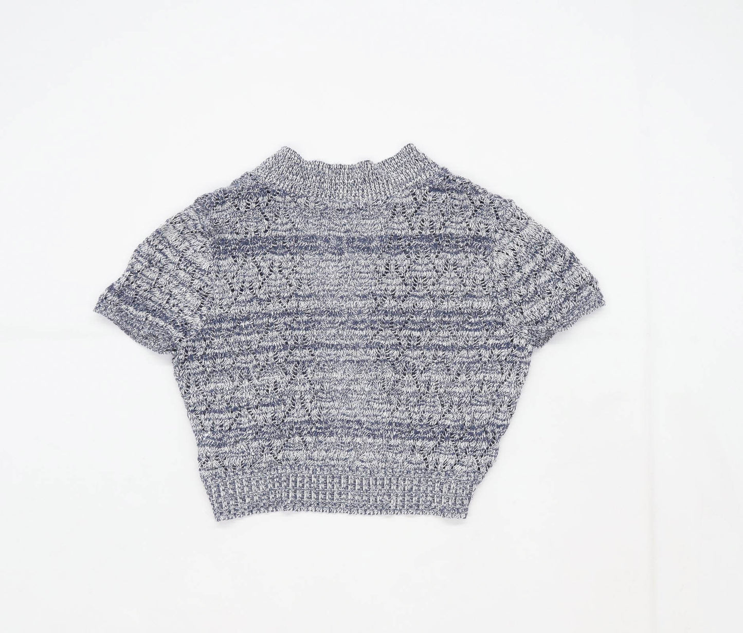 New look Womens Size 10 Cotton Blend Blue Shrug (Regular)