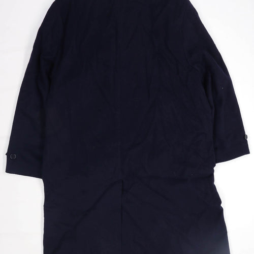 J Phillip Mens Size L Cashmere Black Coat