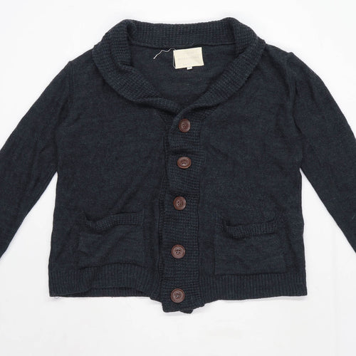 River Island Mens Size S Grey Cardigan