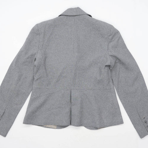 Yen London Womens Size 14 Grey Check Suit Jacket (Regular)