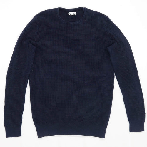 Reiss Mens Size S Cotton Blue Jumper
