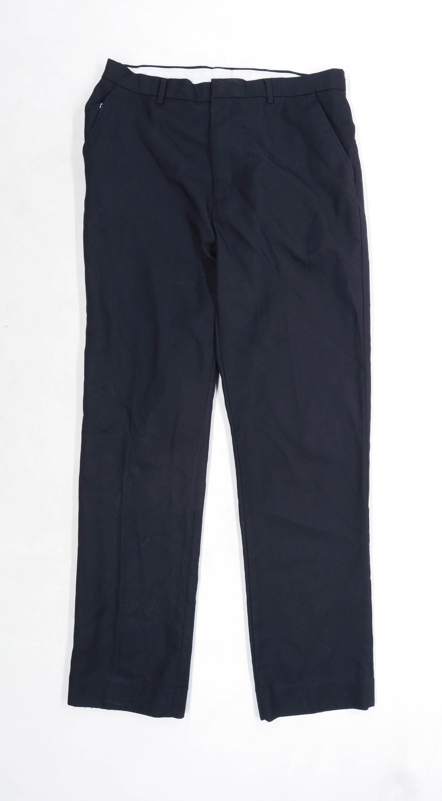 Chums Mens Black Trousers Size W34/L31