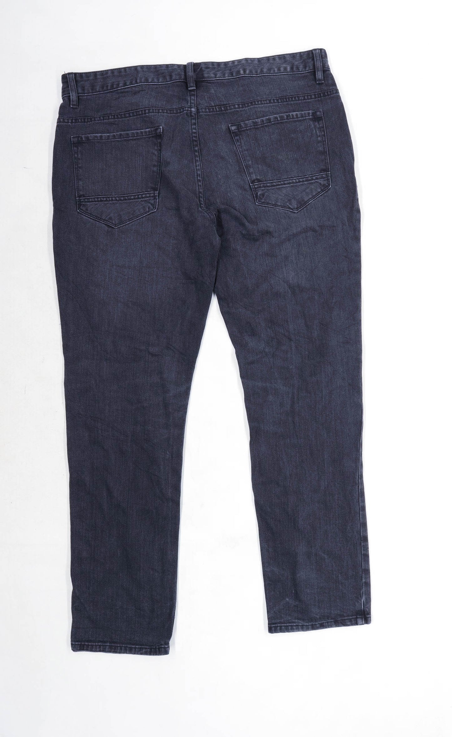 Next Mens Black Denim Jeans Size W36/L31