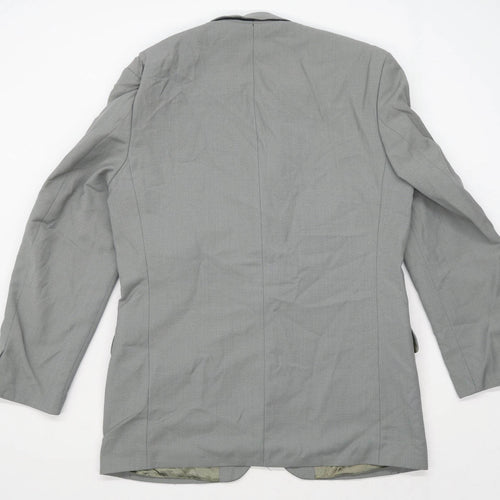 Jeff Banks Mens Green Suit Jacket 38 Chest (Regular)