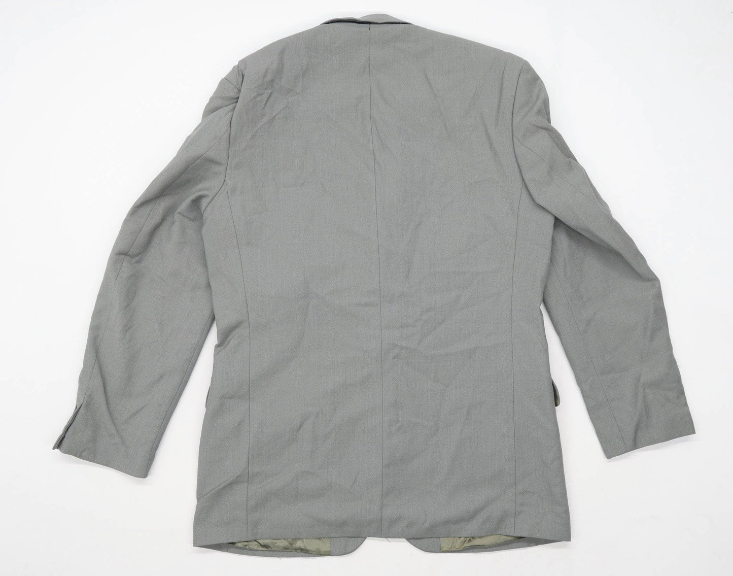 Jeff Banks Mens Green Suit Jacket 38 Chest (Regular)