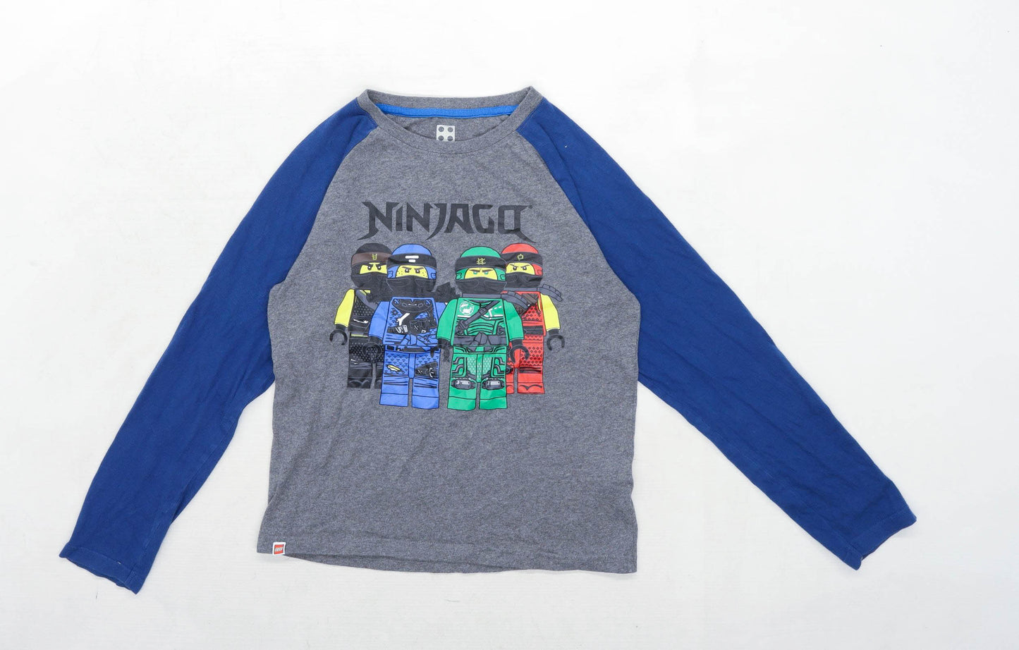 Lego Boys Grey Ninjago Top Age 9-10 Years