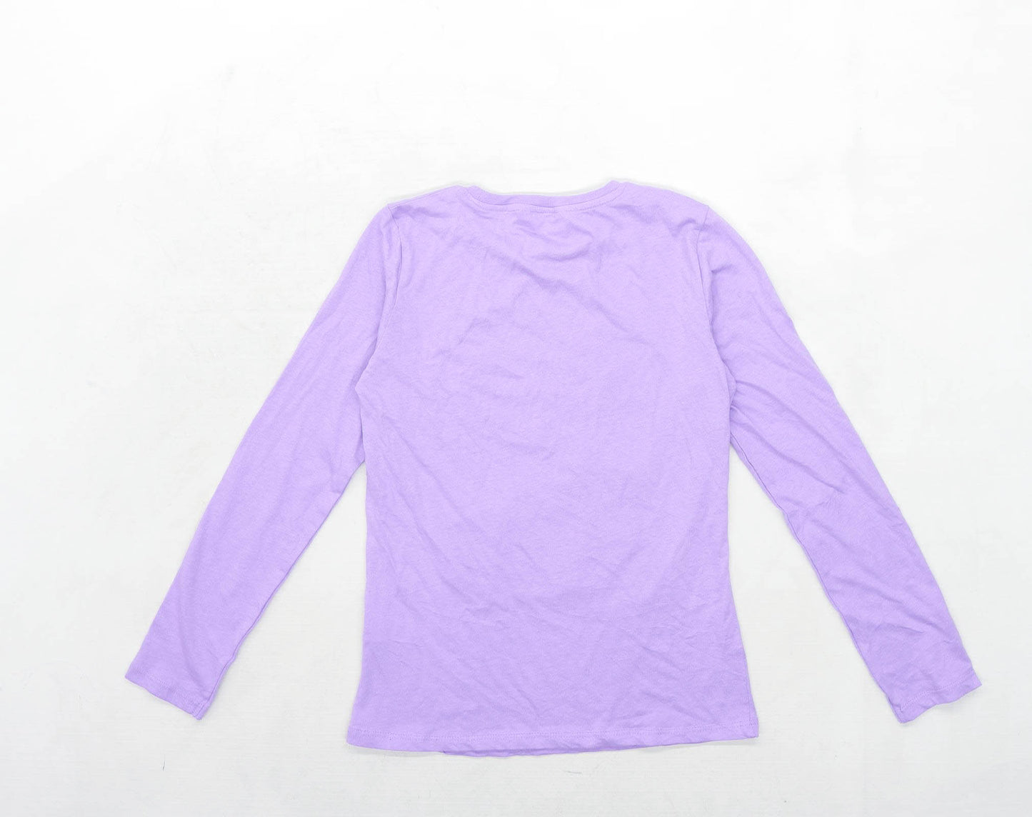 Pep & Co Girls Graphic Purple Girl Squad Top Age 10-11 Years