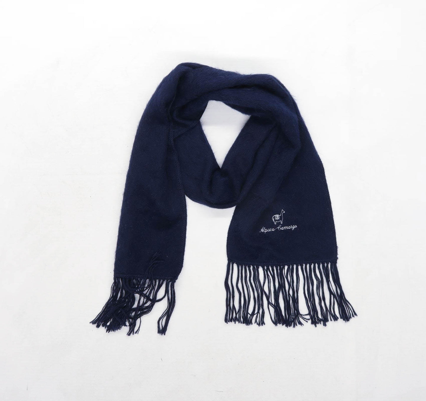 Alpaca Carnage Blue Womens Alpaca Blend Scarf