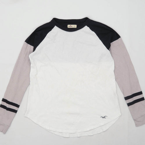 Hollister Mens Size M Cotton Blend White T-Shirt