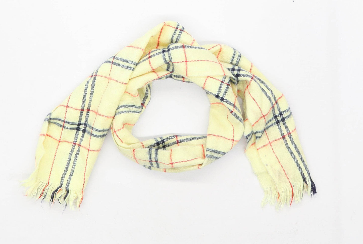 The Rack Cream Check Womens Scarf