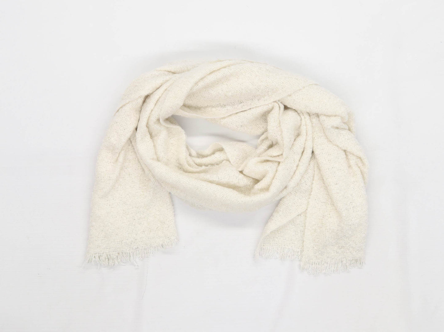 Principles Cream Textured Womens Scarf