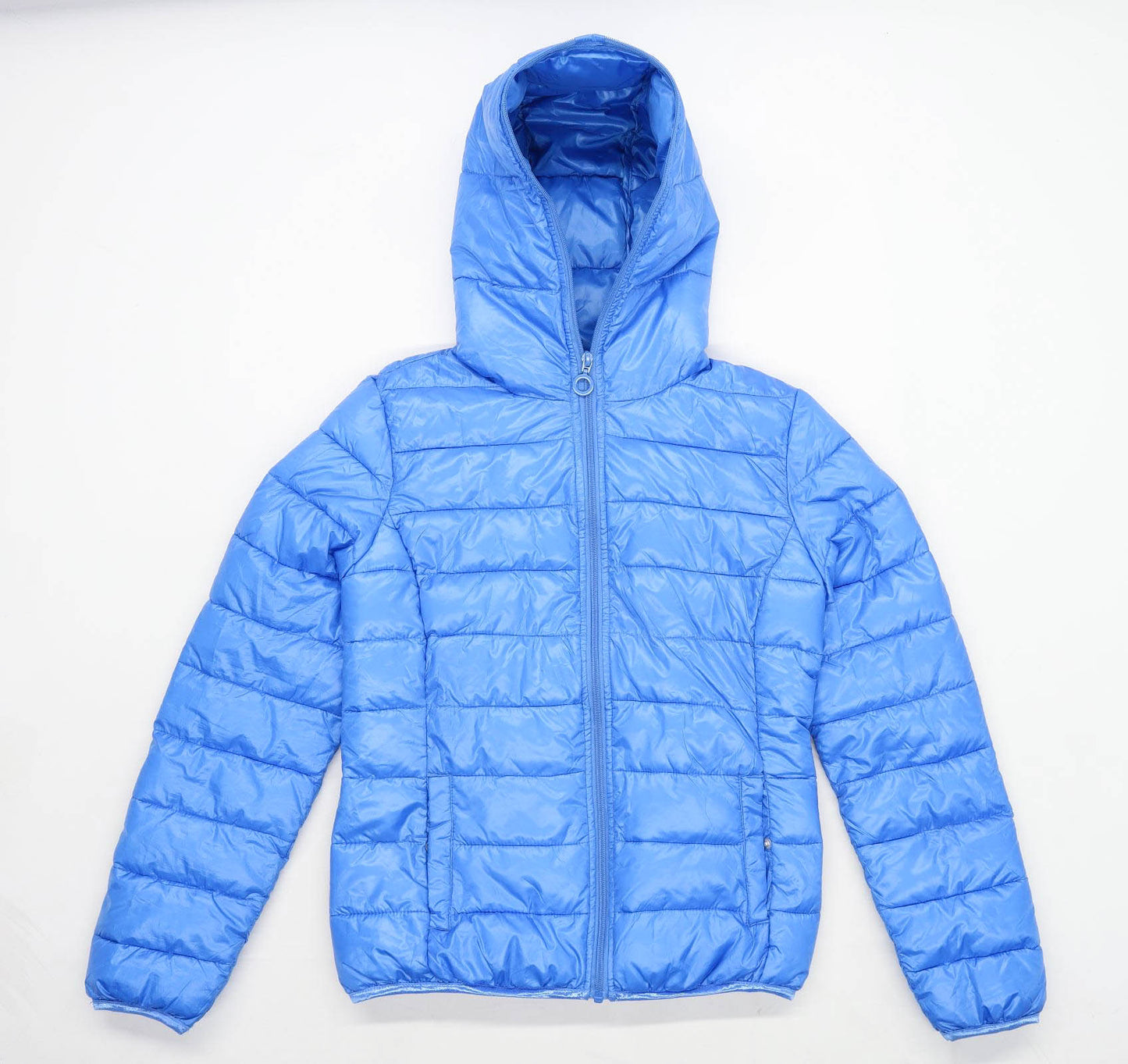 Terranova Womens Size M Blue Padded Jacket