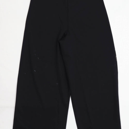 Womens H&M Black Trousers Size M/L25