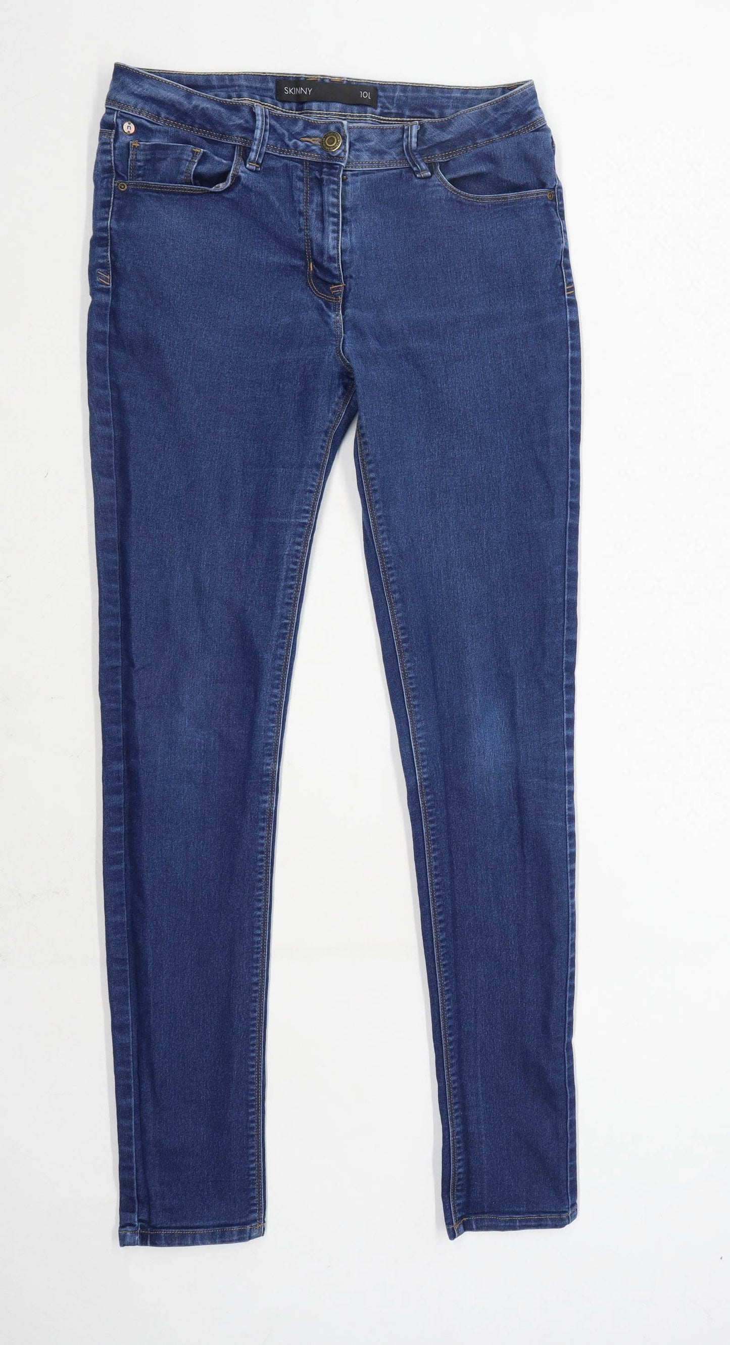 Womens Next Blue Denim Jeans Size 10/L31
