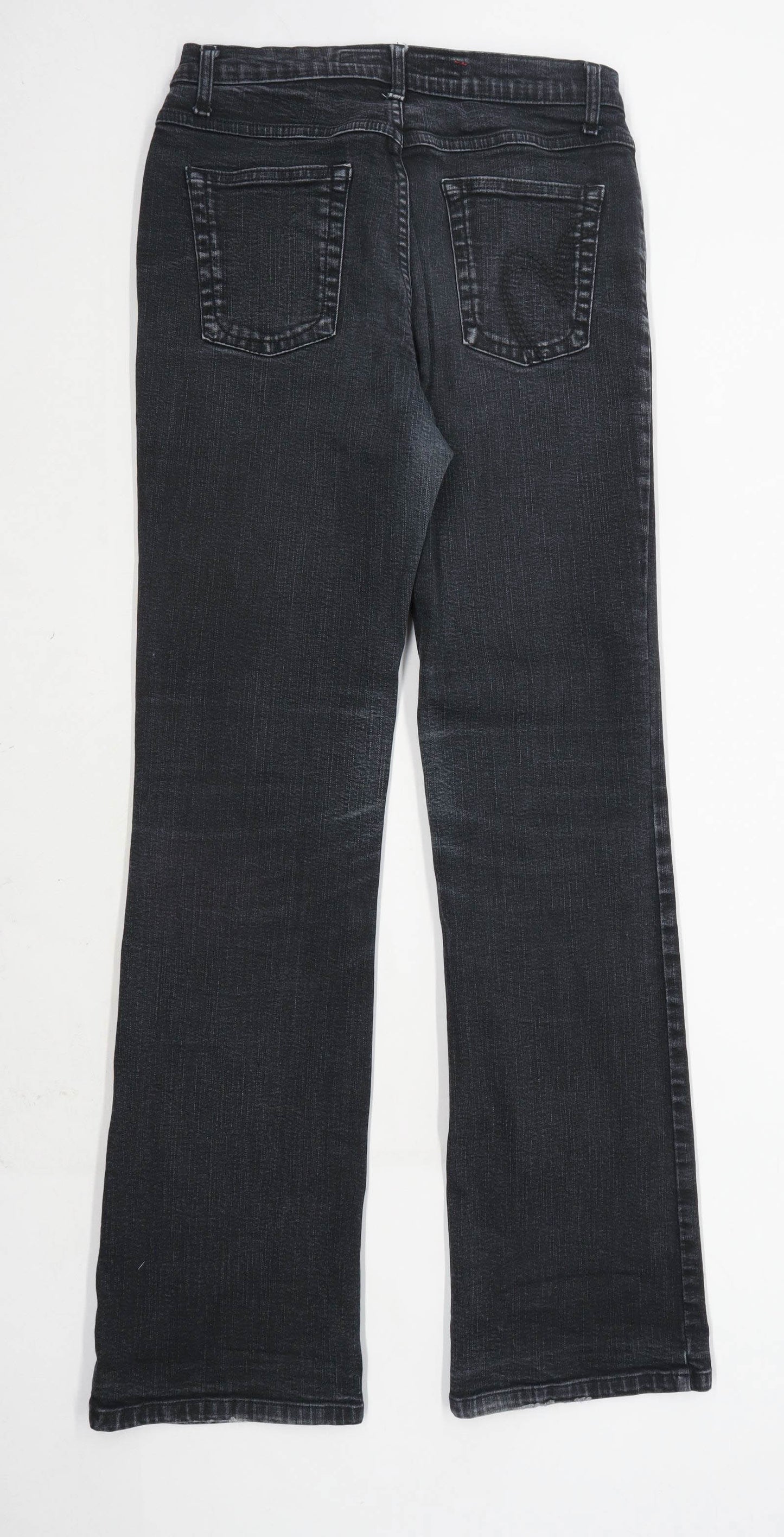 Womens Per Una Black Denim Jeans Size 12/L32