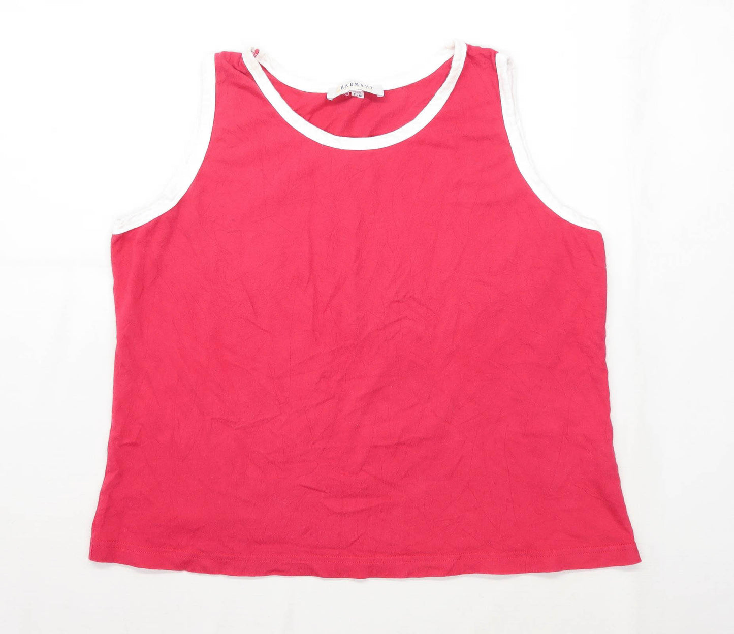 Charmant Womens Size 20 Cotton Red Top (Regular)