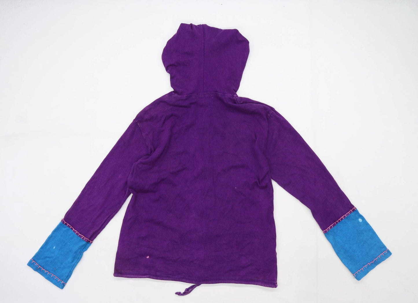Shop Holic Fashion Womens Size 2XL Cotton Purple Hoodie (Regular)