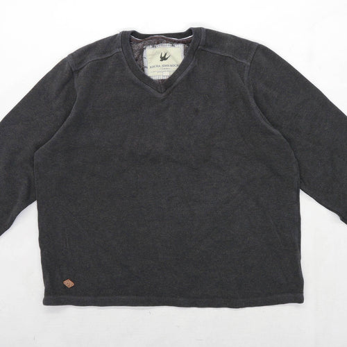 Rocha John Rocha Mens Size XL Green Jumper