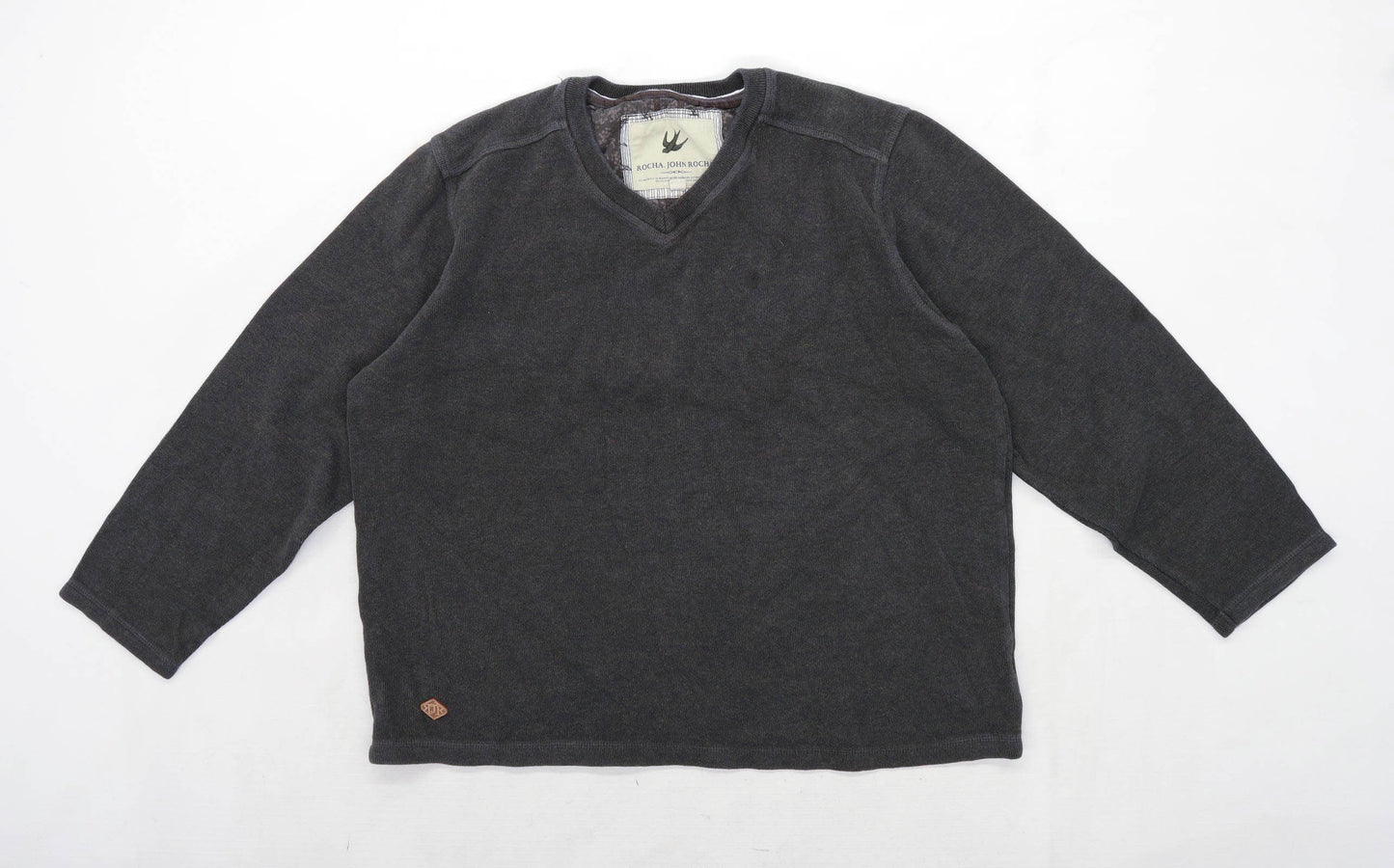 Rocha John Rocha Mens Size XL Green Jumper