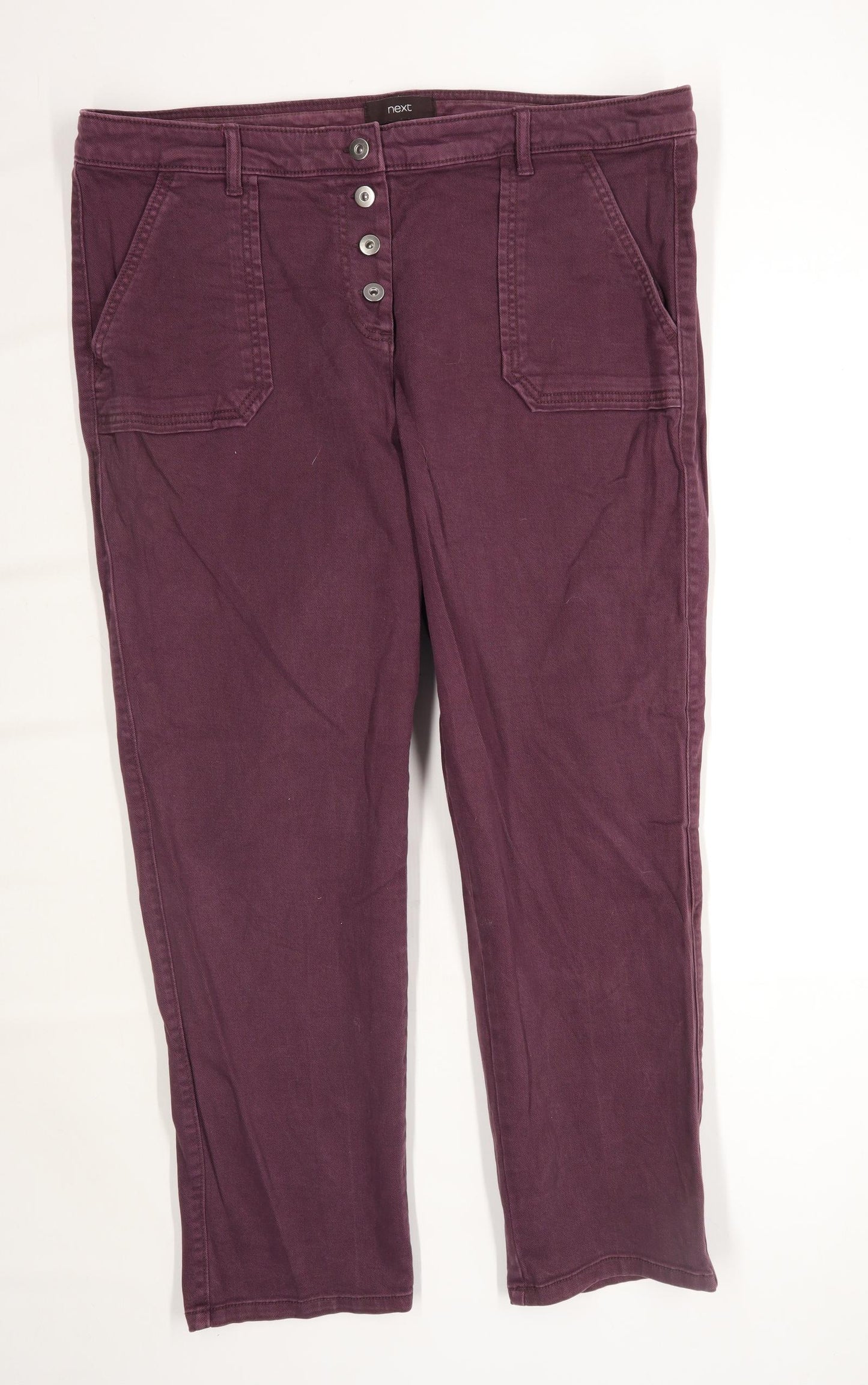Womens Next Purple Denim Jeans Size 18/L28