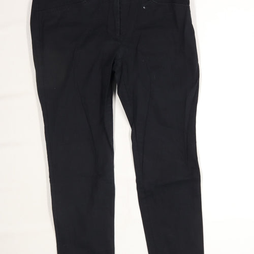 Womens Zara Black Denim Jeans Size 10/L26