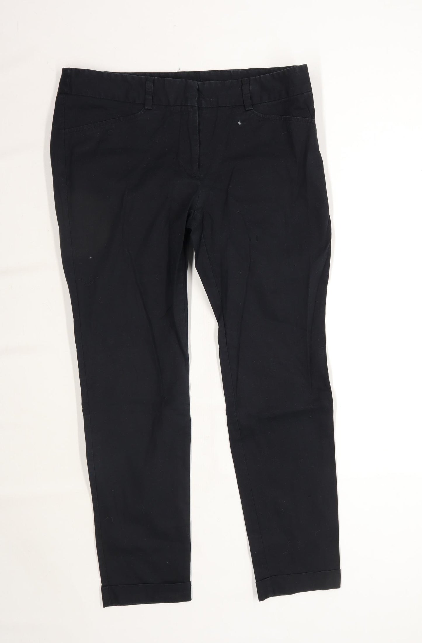 Womens Zara Black Denim Jeans Size 10/L26