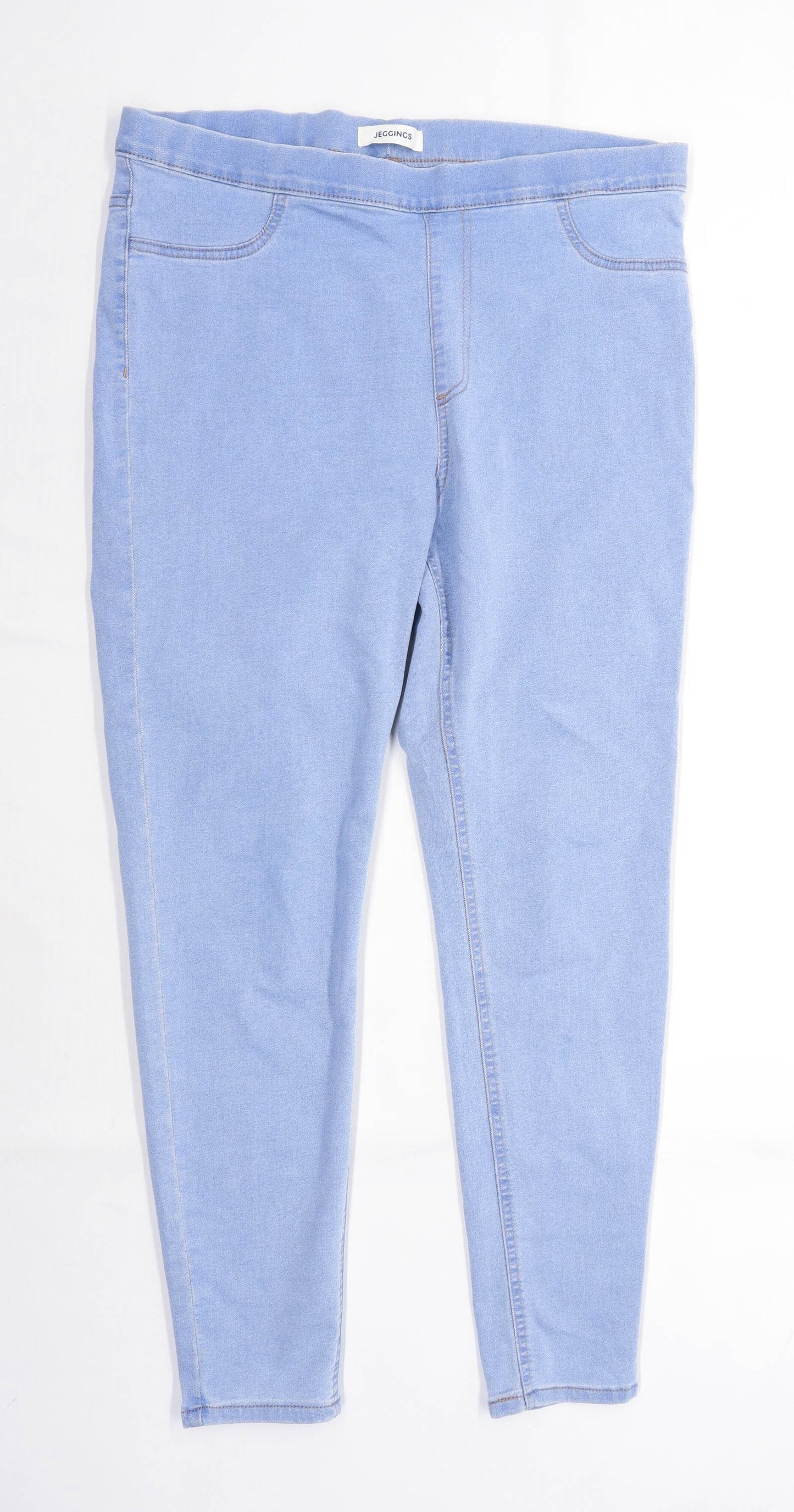 Womens Marks & Spencer Blue Denim Jeggings Size 16/L26