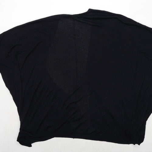 H&M Womens Size XS-S Batwing Black Cardigan (Regular)