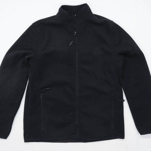 Ozark Trail Mens Size M Fleece Blend Black Jacket