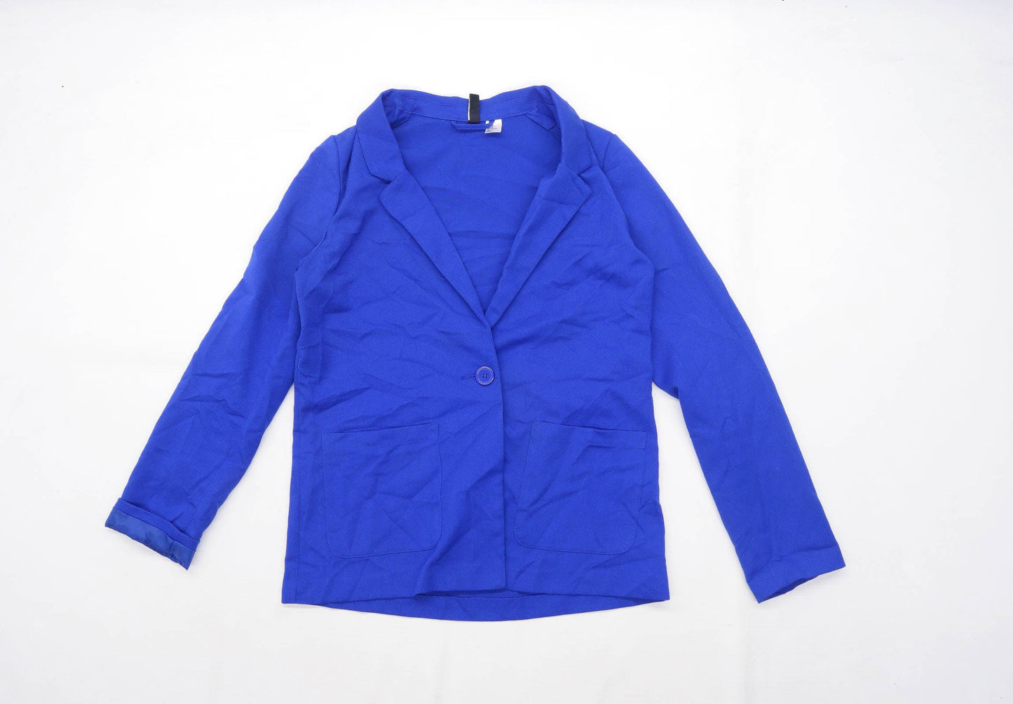 Divided Womens Size 10 Blue Blazer Jacket