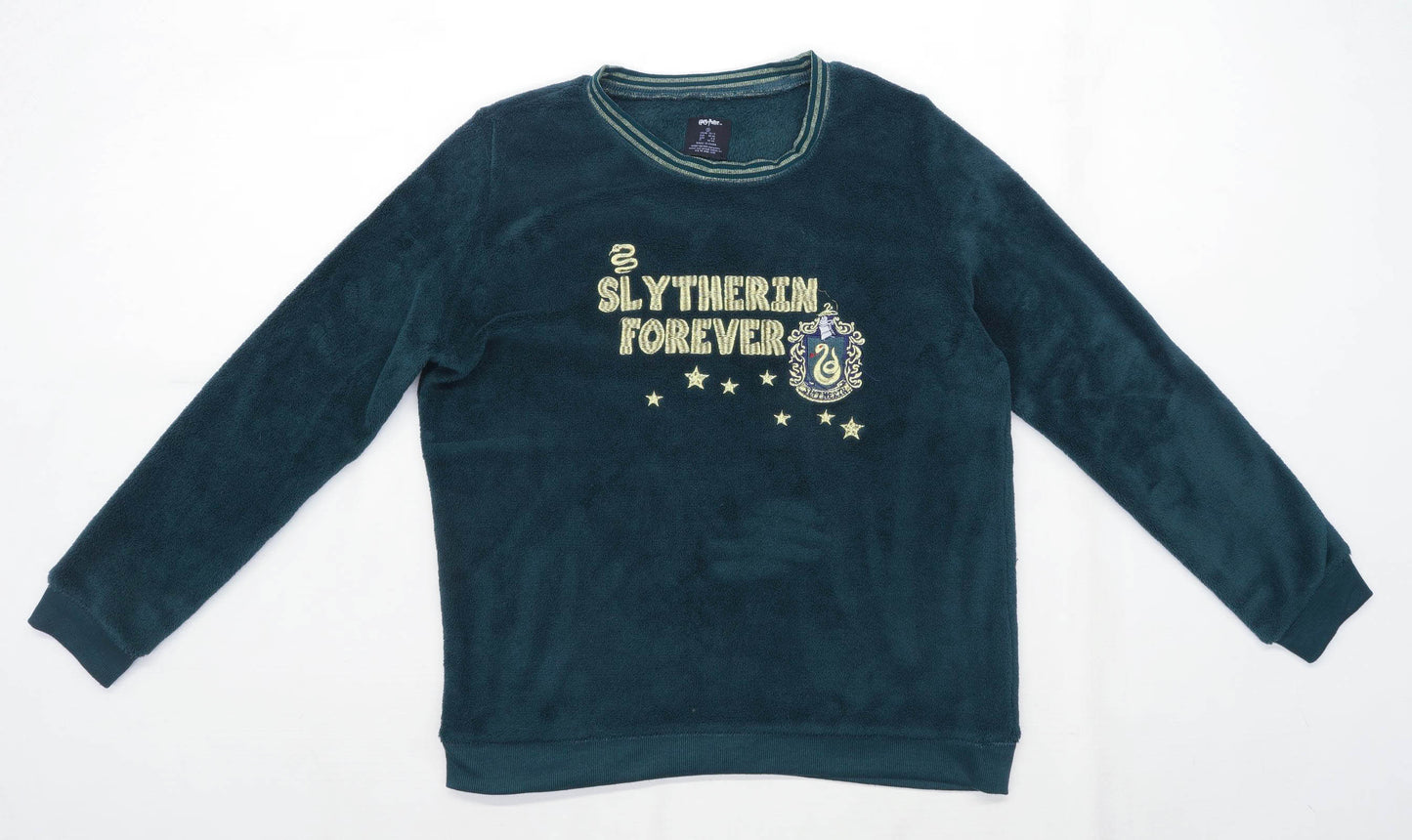 Primark Womens Size S Green Harry Potter Sweatshirt (Regular)