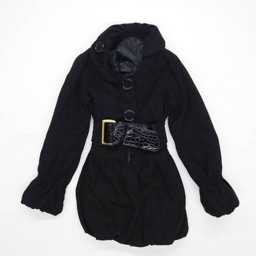 Tsega Womens Size 10 Black Coat